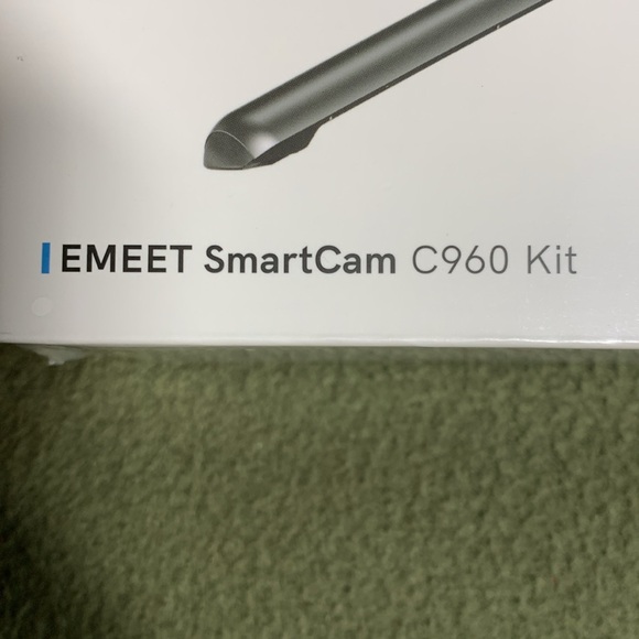 NIB EMEET SmartCam C960 kit. USB Webcam with Tripod. Fixed focus. Full HD 1080P - Picture 3 of 7